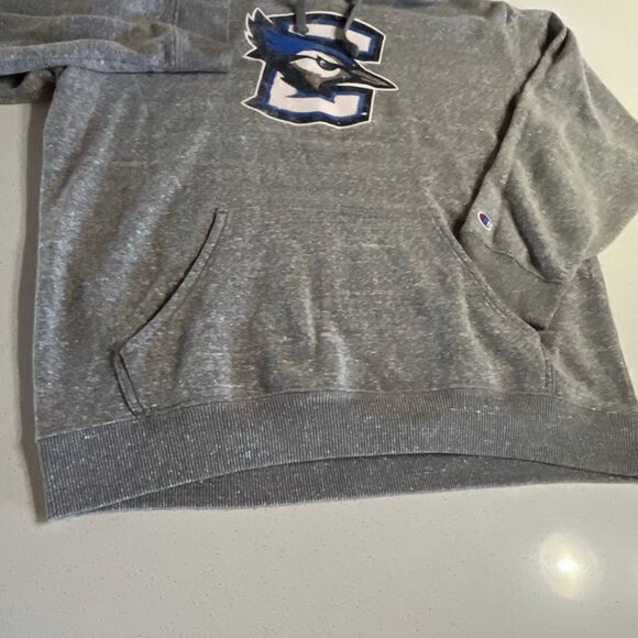 Champion Creighton Blue Jays Hooded Sweatshirt Mens XL - Picture 4 of 11